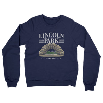 Lincoln Park Midweight French Terry Crewneck Sweatshirt-Allegiant Goods Co. Vintage Sports Apparel