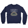 Lincoln Park Midweight French Terry Crewneck Sweatshirt-Navy-Allegiant Goods Co. Vintage Sports Apparel