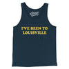 I've Been To Louisville Men/Unisex Tank Top-Navy-Allegiant Goods Co. Vintage Sports Apparel