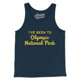 I've Been To Olympic National Park Men/Unisex Tank Top-Allegiant Goods Co. Vintage Sports Apparel