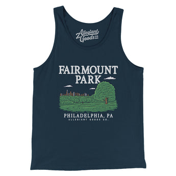Fairmount Park Men/Unisex Tank Top-Allegiant Goods Co. Vintage Sports Apparel