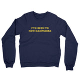 I've Been To New Hampshire Midweight French Terry Crewneck Sweatshirt-Allegiant Goods Co. Vintage Sports Apparel