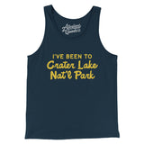 I've Been To Crater Lake National Park Men/Unisex Tank Top-Allegiant Goods Co. Vintage Sports Apparel