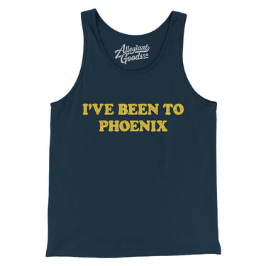 I've Been To Phoenix Men/Unisex Tank Top-Allegiant Goods Co. Vintage Sports Apparel