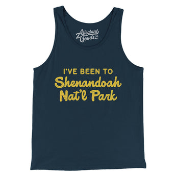 I've Been To Shenandoah National Park Men/Unisex Tank Top-Allegiant Goods Co. Vintage Sports Apparel