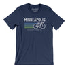 Minneapolis Cycling Men/Unisex T-Shirt-Navy-Allegiant Goods Co. Vintage Sports Apparel