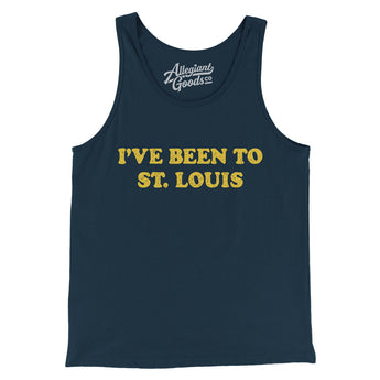 I've Been To St Louis Men/Unisex Tank Top-Allegiant Goods Co. Vintage Sports Apparel