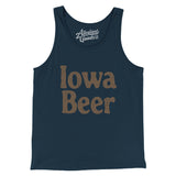 Iowa Beer Men/Unisex Tank Top-Allegiant Goods Co. Vintage Sports Apparel