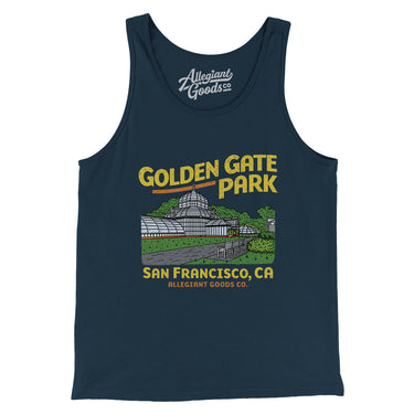 Golden Gate Park Men/Unisex Tank Top-Allegiant Goods Co. Vintage Sports Apparel