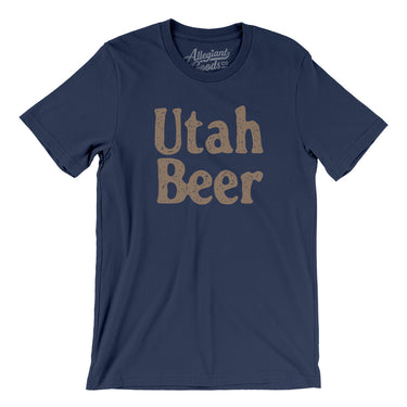 Utah Beer Men/Unisex T-Shirt-Allegiant Goods Co. Vintage Sports Apparel