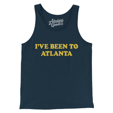 I've Been To Atlanta Men/Unisex Tank Top-Allegiant Goods Co. Vintage Sports Apparel