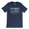 Columbus Cycling Men/Unisex T-Shirt-Navy-Allegiant Goods Co. Vintage Sports Apparel