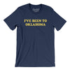 I've Been To Oklahoma Men/Unisex T-Shirt-Navy-Allegiant Goods Co. Vintage Sports Apparel