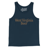 West Virginia Beer Men/Unisex Tank Top-Allegiant Goods Co. Vintage Sports Apparel