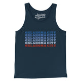 Oklahoma City Repeat Men/Unisex Tank Top-Allegiant Goods Co. Vintage Sports Apparel