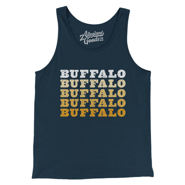 Buffalo Repeat Men/Unisex Tank Top-Allegiant Goods Co. Vintage Sports Apparel