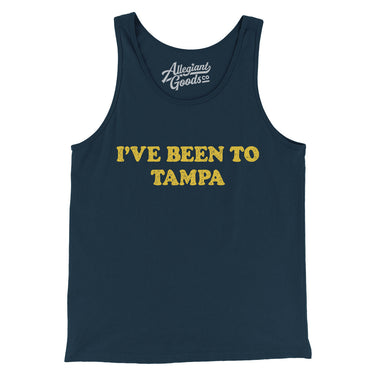 I've Been To Tampa Men/Unisex Tank Top-Allegiant Goods Co. Vintage Sports Apparel