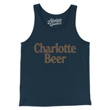 Charlotte Beer Men/Unisex Tank Top-Allegiant Goods Co. Vintage Sports Apparel