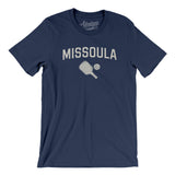 Missoula Pickleball Men/Unisex T-Shirt-Navy-Allegiant Goods Co. Vintage Sports Apparel
