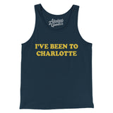 I've Been To Charlotte Men/Unisex Tank Top-Allegiant Goods Co. Vintage Sports Apparel