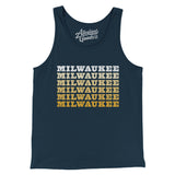Milwaukee Repeat Men/Unisex Tank Top-Allegiant Goods Co. Vintage Sports Apparel
