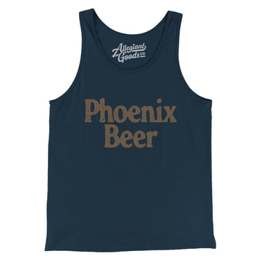 Phoenix Beer Men/Unisex Tank Top-Allegiant Goods Co. Vintage Sports Apparel