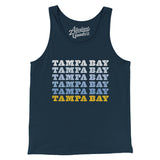 Tampa Bay Repeat Men/Unisex Tank Top-Allegiant Goods Co. Vintage Sports Apparel
