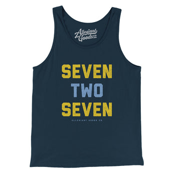 St. Pete 727 Men/Unisex Tank Top-Allegiant Goods Co. Vintage Sports Apparel