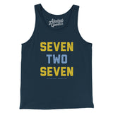 St. Pete 727 Men/Unisex Tank Top-Allegiant Goods Co. Vintage Sports Apparel