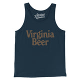 Virginia Beer Men/Unisex Tank Top-Allegiant Goods Co. Vintage Sports Apparel