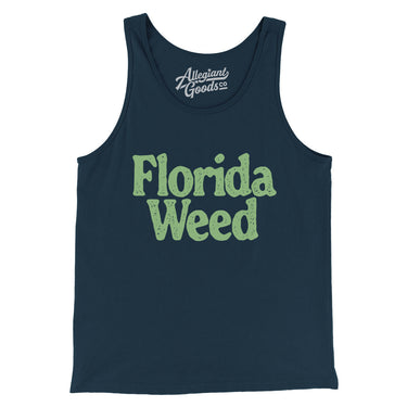 Florida Weed Men/Unisex Tank Top-Allegiant Goods Co. Vintage Sports Apparel