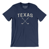 Texas Golf Men/Unisex T-Shirt-Navy-Allegiant Goods Co. Vintage Sports Apparel