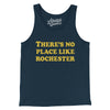 There's No Place Like Rochester Men/Unisex Tank Top-Navy-Allegiant Goods Co. Vintage Sports Apparel