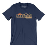 Las Cruces Mountain Sunset Men/Unisex T-Shirt-Navy-Allegiant Goods Co. Vintage Sports Apparel
