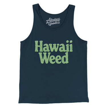 Hawaii Weed Men/Unisex Tank Top-Allegiant Goods Co. Vintage Sports Apparel