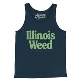 Illinois Weed Men/Unisex Tank Top-Allegiant Goods Co. Vintage Sports Apparel