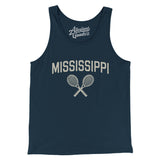 Mississippi Tennis in Navy Color
