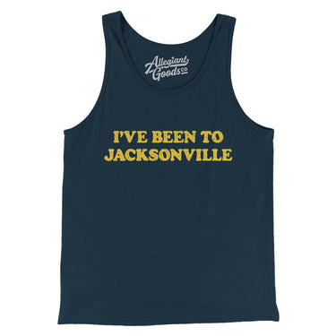 I've Been To Jacksonville Men/Unisex Tank Top-Allegiant Goods Co. Vintage Sports Apparel