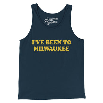I've Been To Milwaukee Men/Unisex Tank Top-Allegiant Goods Co. Vintage Sports Apparel