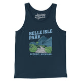 Belle Isle Park Men/Unisex Tank Top-Allegiant Goods Co. Vintage Sports Apparel