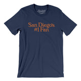San Diego's Number 1 Fan Men/Unisex T-Shirt-Allegiant Goods Co. Vintage Sports Apparel