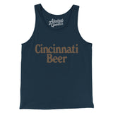 Cincinnati Beer Men/Unisex Tank Top-Allegiant Goods Co. Vintage Sports Apparel