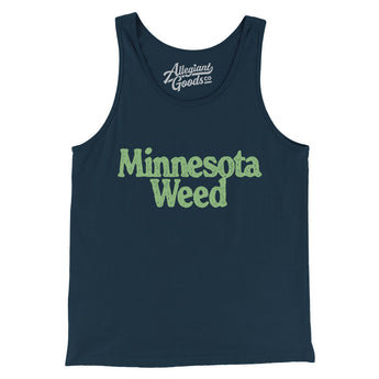 Minnesota Weed Men/Unisex Tank Top-Allegiant Goods Co. Vintage Sports Apparel