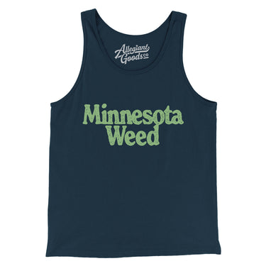 Minnesota Weed Men/Unisex Tank Top-Allegiant Goods Co. Vintage Sports Apparel