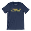 I've Been To Nashville Men/Unisex T-Shirt-Navy-Allegiant Goods Co. Vintage Sports Apparel