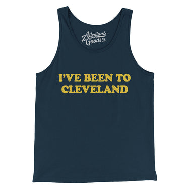 I've Been To Cleveland Men/Unisex Tank Top-Allegiant Goods Co. Vintage Sports Apparel