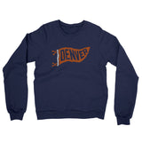 Denver Pennant Midweight French Terry Crewneck Sweatshirt-Allegiant Goods Co. Vintage Sports Apparel