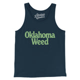 Oklahoma Weed Men/Unisex Tank Top-Allegiant Goods Co. Vintage Sports Apparel