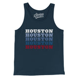 Houston Repeat Men/Unisex Tank Top-Allegiant Goods Co. Vintage Sports Apparel