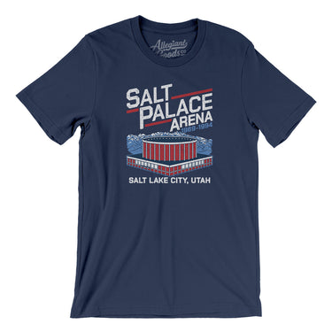 Salt Palace Arena Men/Unisex T-Shirt-Allegiant Goods Co. Vintage Sports Apparel